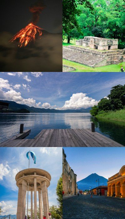 Antigua, Copan, Ruta de las Flores, Suchitoto & Beach